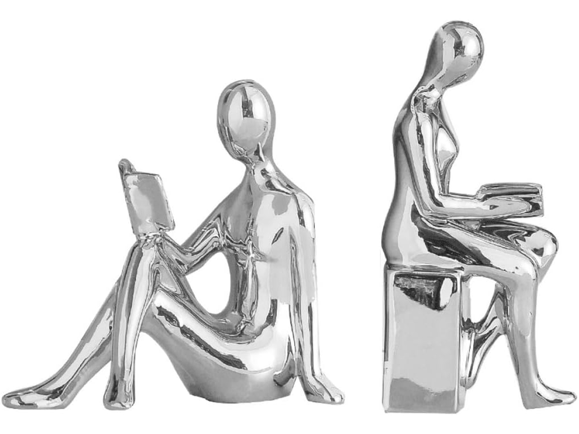 Conjunto De 1 Par Casa Estatuetas Decorativas
