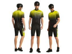 Roupa de Ciclismo Mali de verão com camisa e calções com espuma 5D, respirável
