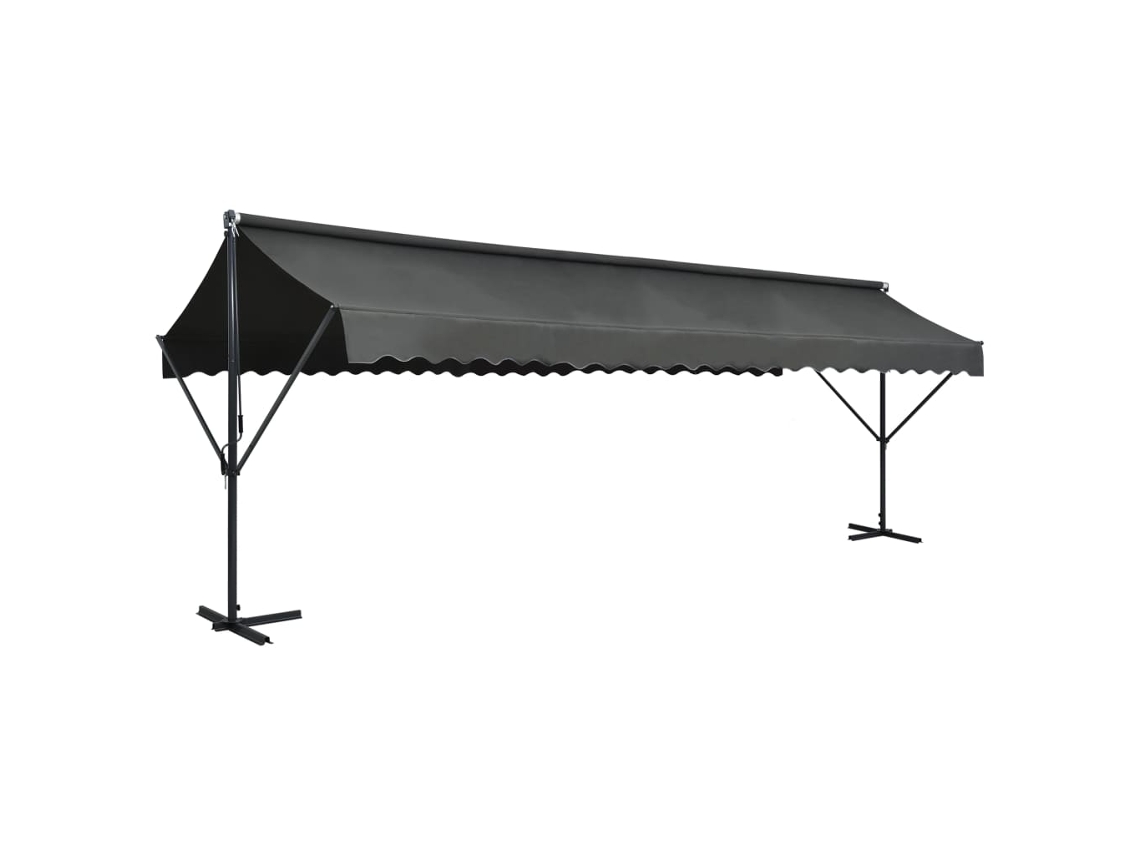Vidaxl Toldo De Pé 600x300 Cm Antracite