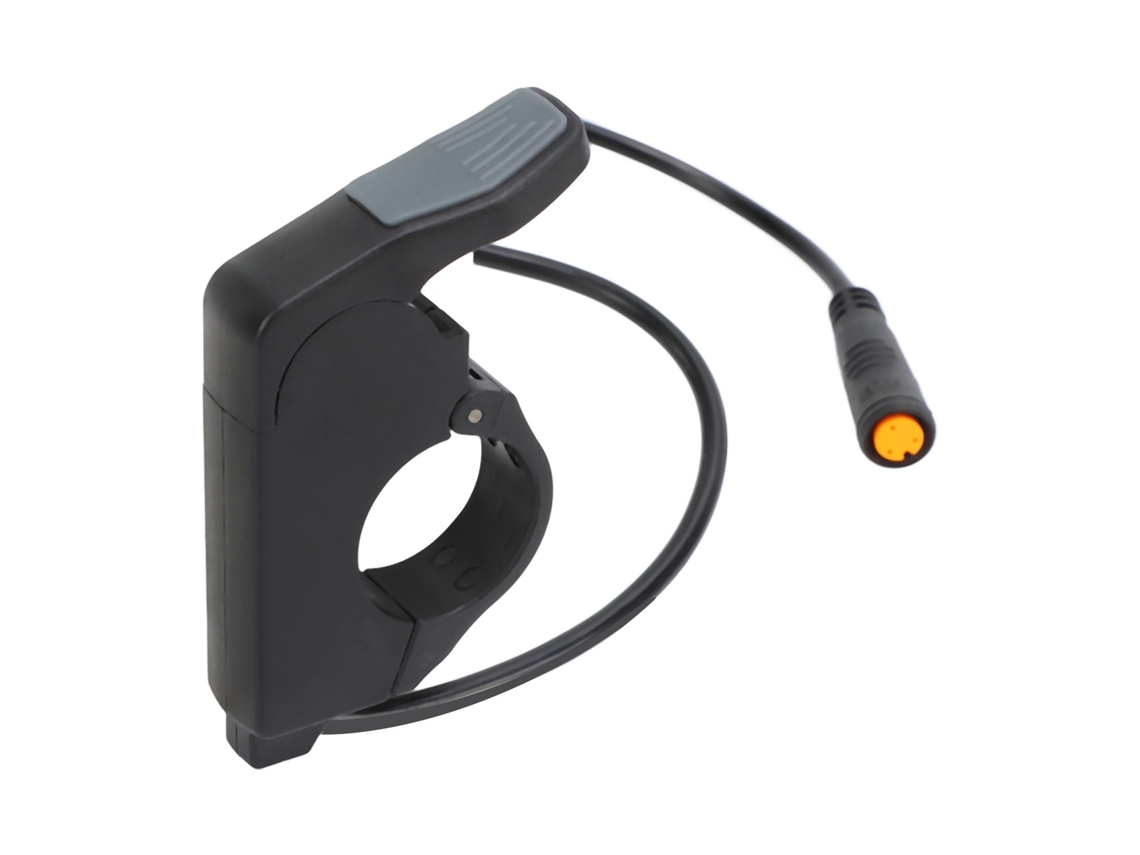Acelerador de polegar Rebe para bicicleta elétrica com liberação rápida, compatível com guidões Bafang BBS01, 02 e BBSHD (esquerdo e direito).