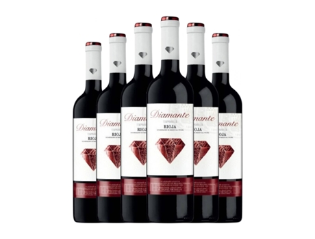 Vinho BODEGAS FRANCO ESPAÑOLAS Diamante Tempranillo Rioja (0.75 L - 6 Unidades)