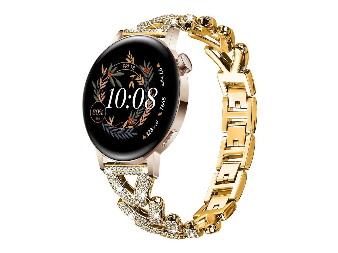 Pulseira De Relógio De Metal Com Diamante Pequeno Xdfind