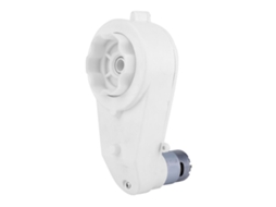 Caixa de Engrenagens Motor Veículo Elétrico Branco 6v