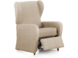 Capa Tecido Elástico para Poltrona Relax MILICA Tecido Adaptável Spongy Bege