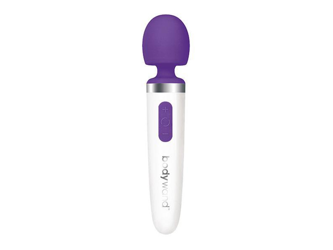 Massajador Varinha Mágica Aqua Mini Recarregável Roxo Bodywand 1927