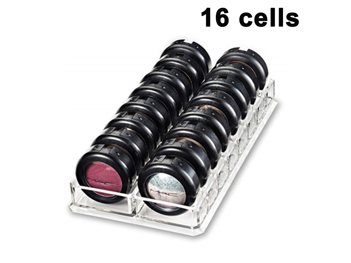 Organizador Cosmético Organizador Acrílico Da Composição Da Sombra Caixa de Armazenamento Do Recipiente Da Sombra Caixa de Armazenamento Do Blush D