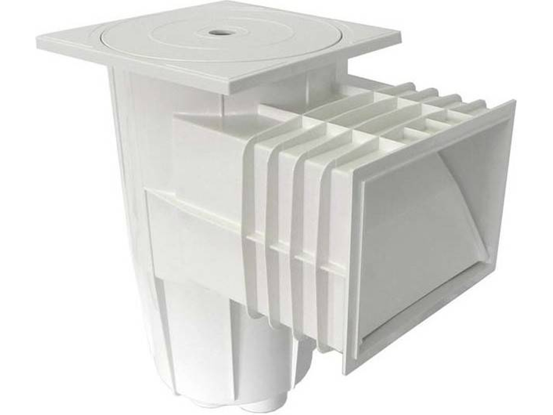 Suinga Skimmer Klappe Mit Scharnier 15 Liter - Ersatztür 19,5x13,5cm Weiß Für Pool Skimmer