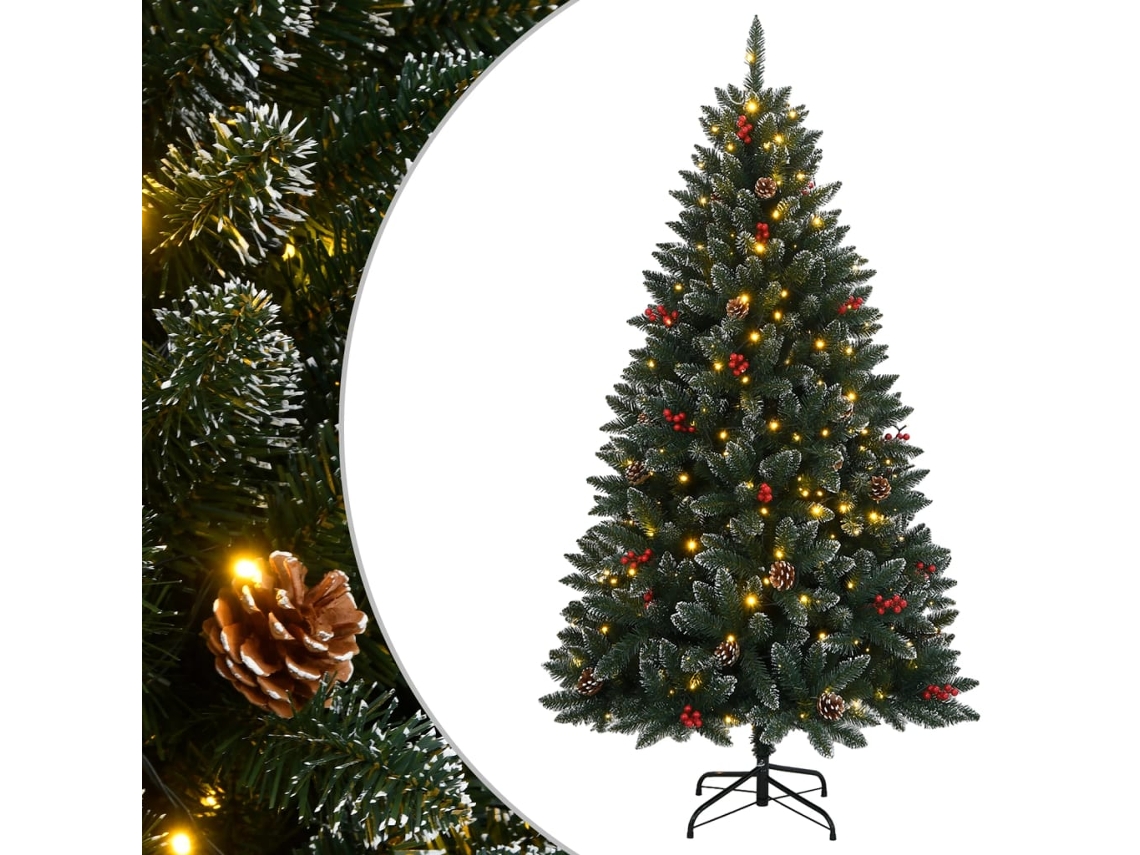 Artificial Christmas Tree, Artificial Christmas Trees Vidaxl Verde Pvc (240 Cm)