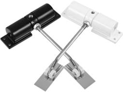 Kit De Fechadura Automática Para Porta Com 2 Peças, Ajustável Para Fechamento Seguro Da Porta