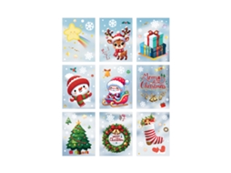 Adesivo Decorativo Janela Natal 2026