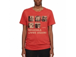 Rockinstone Horror Movies Dracula Risen Heather Red Adult T-shirt Size:xxxl
