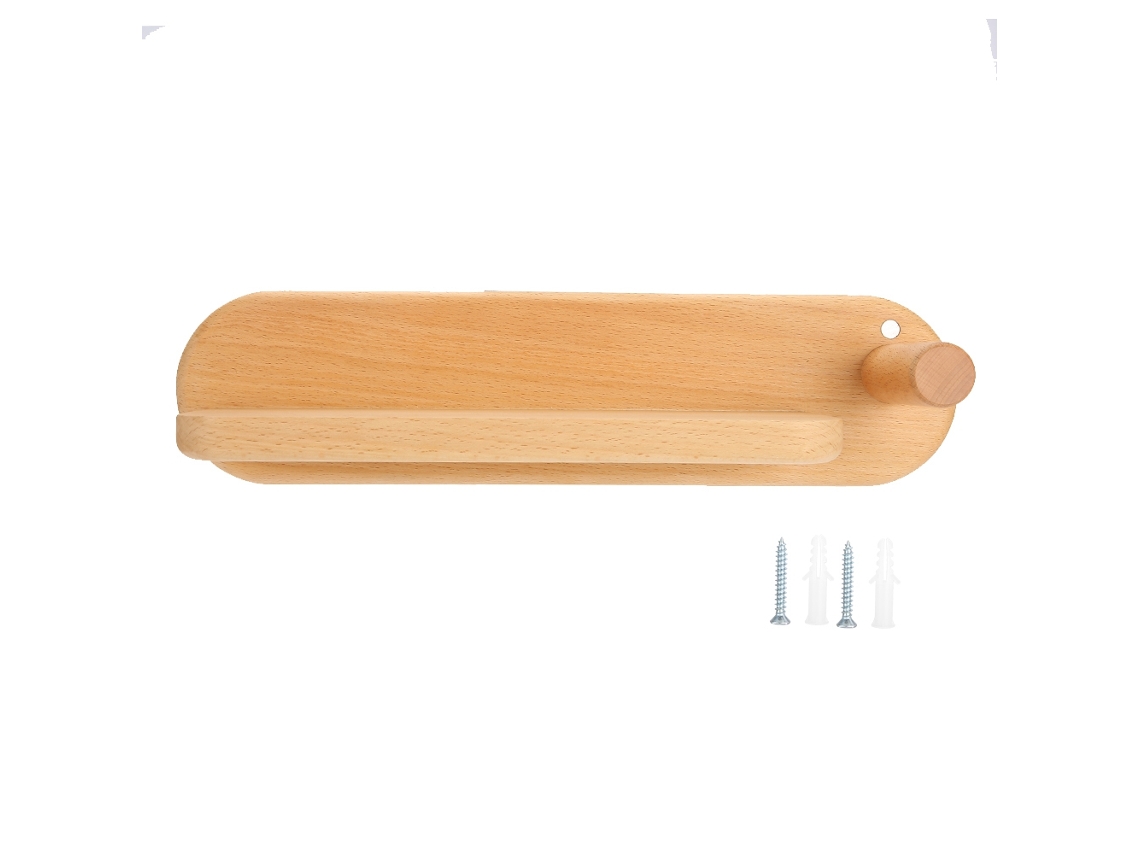 Suporte Para Secador De Cabelo Prateleira De Armazenamento Banheiro Rack Para Dyson Madeira Ecológica