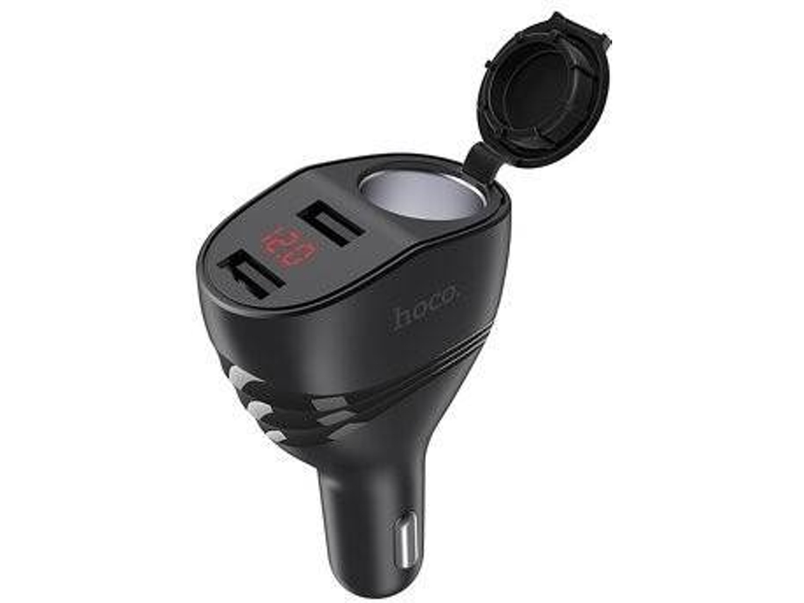 Carregador Auto HOCO Thunder (3.1 mAh - 2xUSB - Preto)