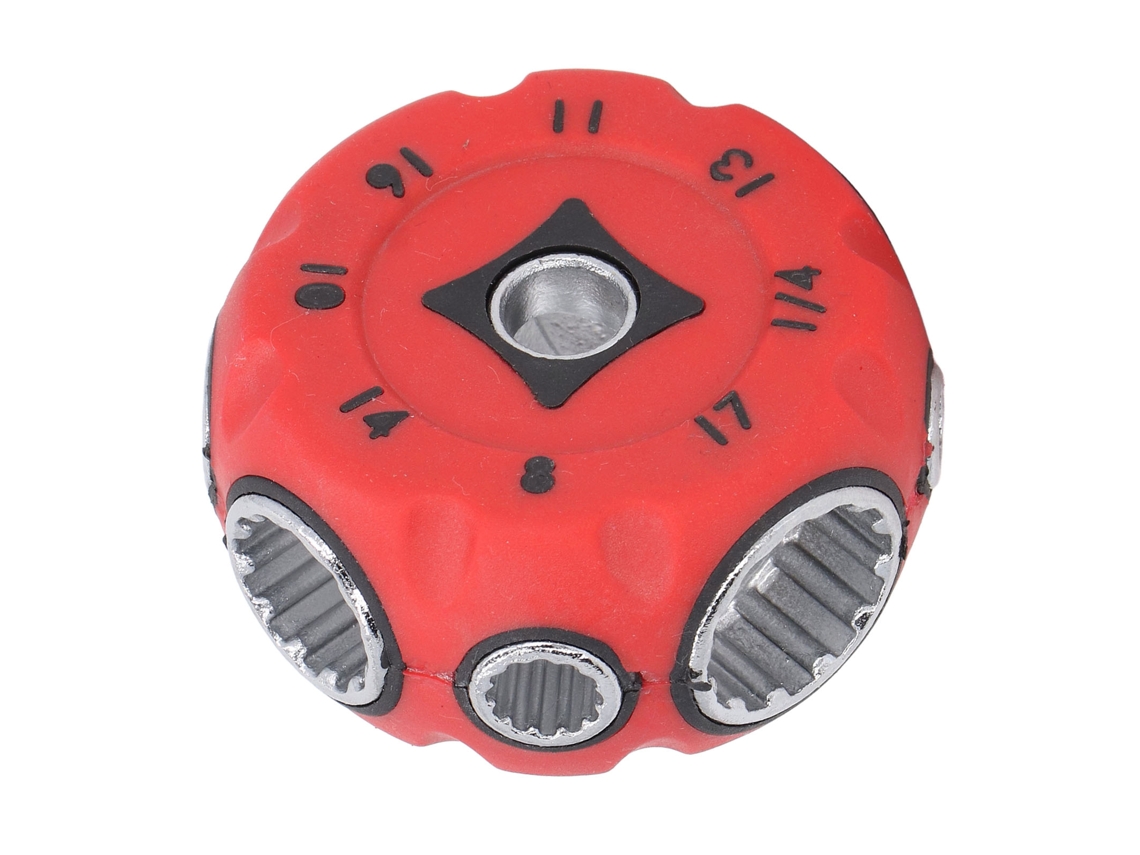 Chave De Seta Com Apoio Magnético 8 Em 1 Universal De Mão Palm Size Chave De Racha Multifuncional