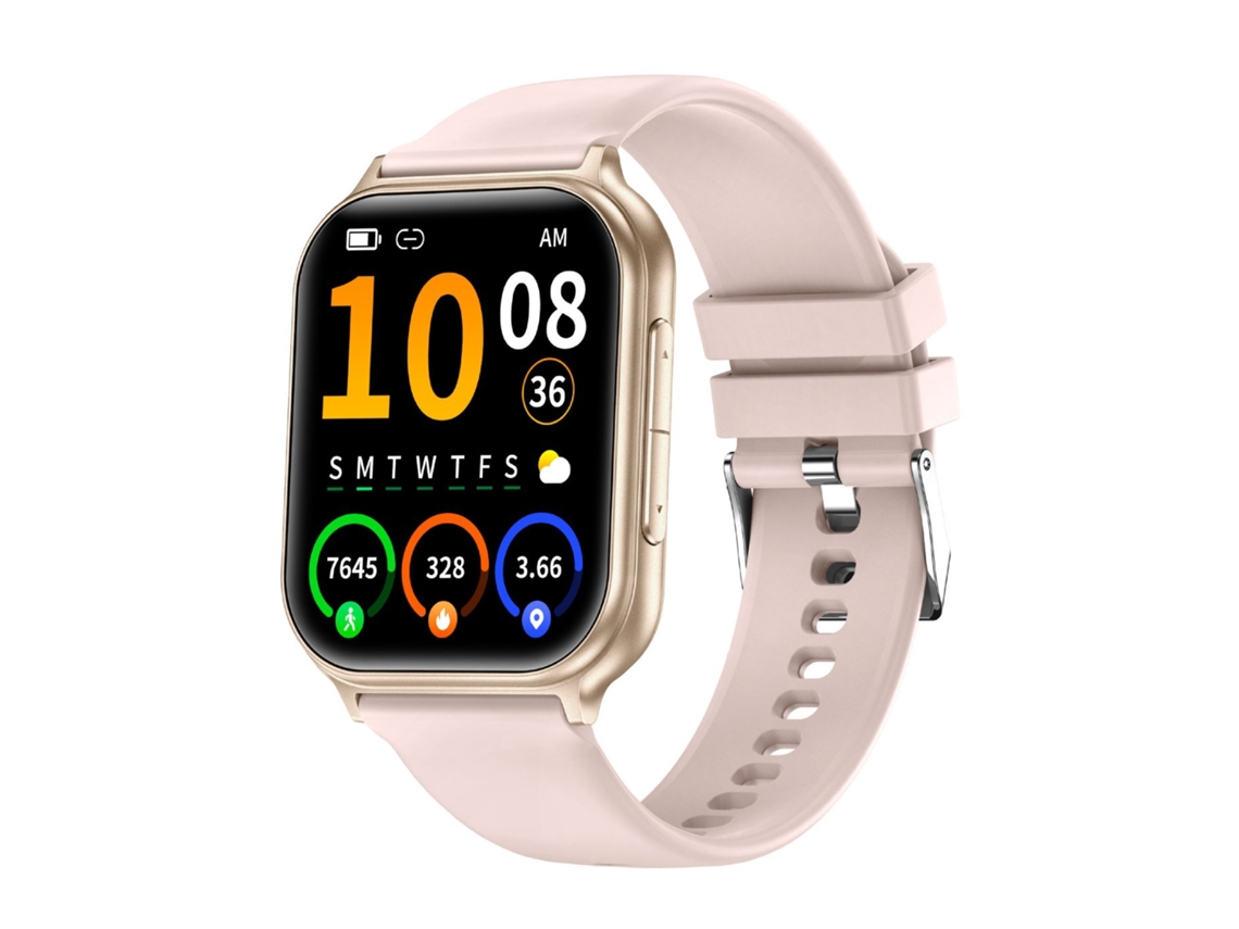 (dourado) Smartwatch Com Bateria De Longa Duração, Bluetooth, Notificações De Chamadas E Mensagens, Relógio Esportivo