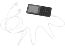 Reprodutor de MP3/MP4 com tela de 1 polegada, gravador de música portátil sem perdas para esportes, preto, Mini Voice, 1,8 polegadas