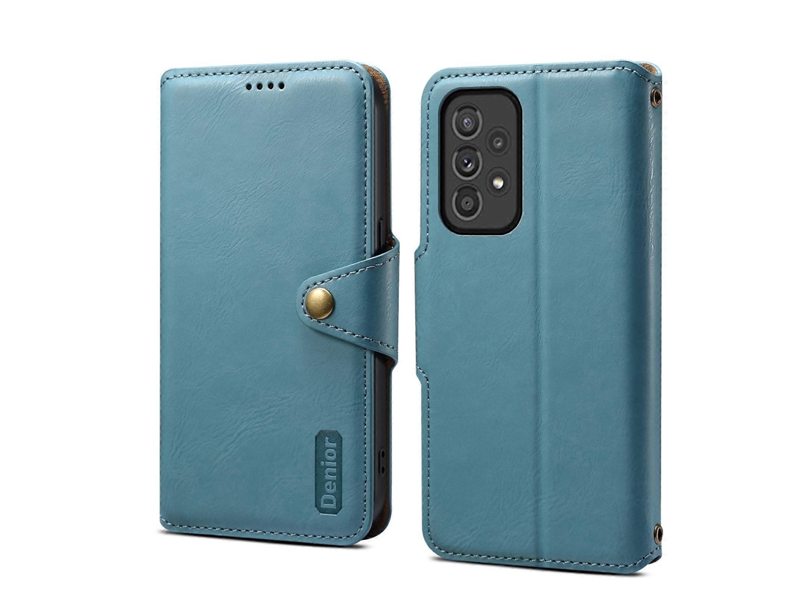 Capa De Celular Denior Em Couro Texturizado Estilo Carteira Para Samsung Galaxy A33 5g