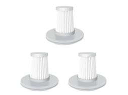 Conjunto De 3 Filtros Hepa De Reposição Para Aspirador De Pó Xiaomi Mijia Para Remoção De Ácaros (mjcmy01dy)_ptg