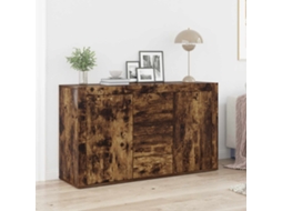 Vidaxl Buffet Carvalho Defumado 120 X 36 X 69 Cm Madeira Processada