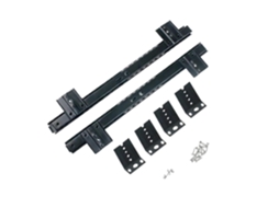 1par De Corrediças Telescópicas Com Rolamentos Esferas Para Gavetas Pretas, 27mm 1, 06 Polegadas