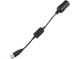 Cabo Adaptador Usb 5v Para Acendedor De Cigarros Fêmea 12v, Conversor
