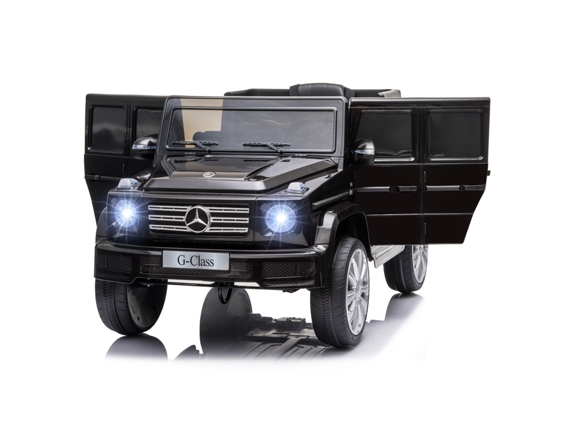 Carro, Veículo Elétrico, Licença Oficial Infantil, Controle Remoto Parental Mercedes 12 V. V. Max. 5 Km/h Preto Ge