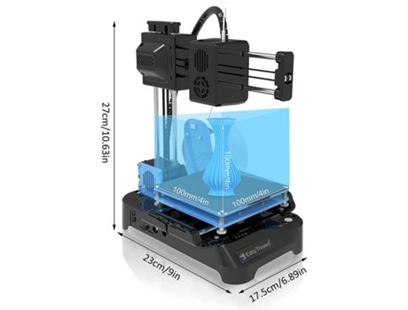 Impressora 3D Prinet K7 Ultra Prática para Crianças! Fácil três
