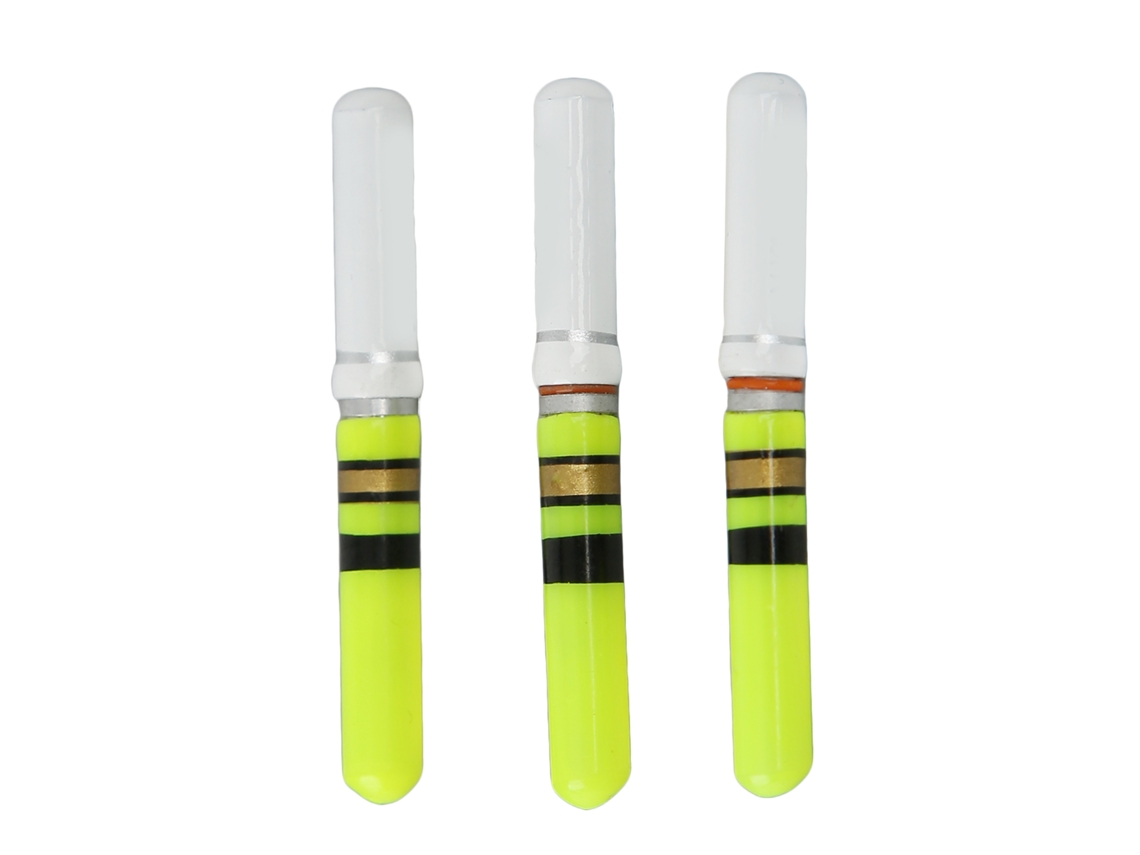 3 Peças Flutuador Led Pesca Noturna Verde