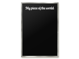 Magnetic Board For Wall My Piece Of The World For The Bedroom Espelharte (40x60 Cm)