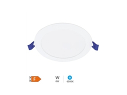 Belur 6w 6500k Led Redondo Branco Embutido Downlight Gsc