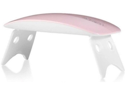 Secador de Unhas 6w Lâmpada Mini Led Light Uv Gel Folding Mouse Máquina Fototerapia Portát Il Nail Lamp Tool Rosa GOKOCO