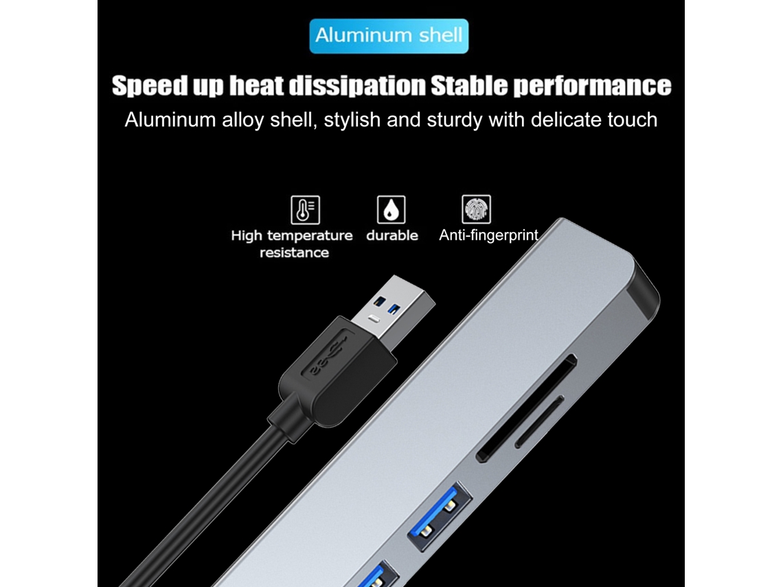 Hub Docking Station Usb LAXISCREED 5 em 1