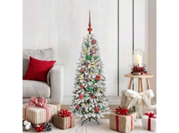 Vidaxl Árvore De Natal Artificial Branco 120 Cm