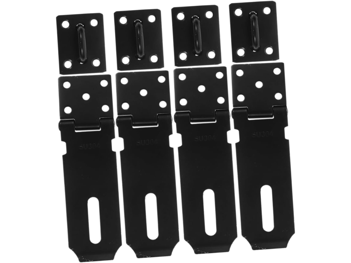 Conjunto De 4 Fechos Segurança Pretyzoom Em Aço Inoxidável 304 Para Armários Cozinha, Com Design Reforçado