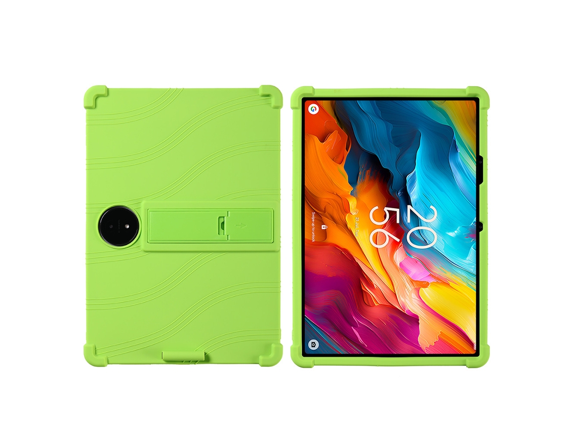 Capa Para Hexinyigjly Tcl Nxtpaper 14 14,3 Polegadas (2024 ) Protetora De Silicone À Prova De Choque Verde
