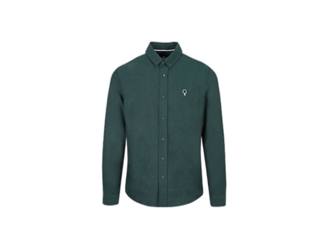 Camisa Unissexo FAGUO Ivoy Algodão Verde (S)