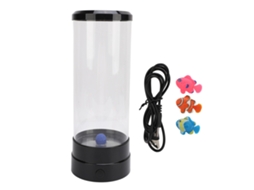 Lâmpada Led 8 Cores Bolhas Pesca Aquário 5v Preta