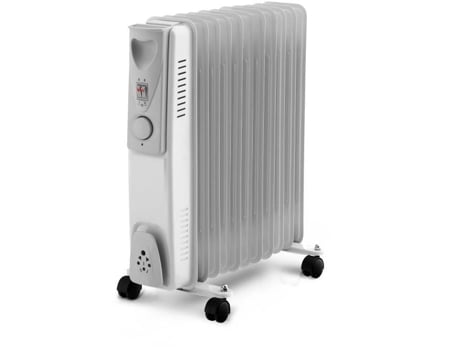 Radiador Elétrico De Óleo 2500w Warm Tech 240v Até 40m3 Cinza