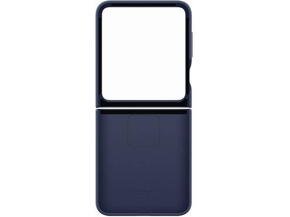 Capa SAMSUNG de Silicone com Anel Z Flip 7 FE / Z Flip 6 (Outlet Caixa Aberta - Azul Escuro)