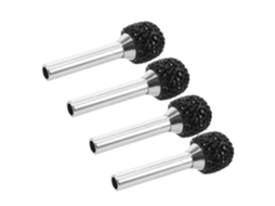 Pino De Trava Porta Carro, 4 Peças, Liga De Zinco, Puxadores Decorativos, Preto