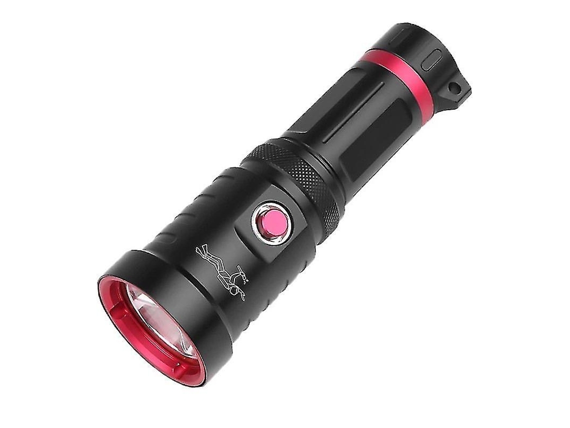 Tocha de Mergulho 10000 Lumens Xhp70 Led Luzes 150 Metros Subaquáticos Ipx8 À Prova D'Água Lanterna Profissional com Bisbisous VIGA EUROPE
