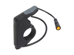Acelerador de polegar Rebe para bicicleta elétrica com liberação rápida, compatível com guidões Bafang BBS01, 02 e BBSHD (esquerdo e direito).
