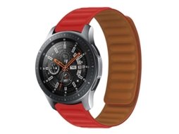 Bracelete Garmin Forerunner 220 Pulseira Elos Magnéticos Vermelho