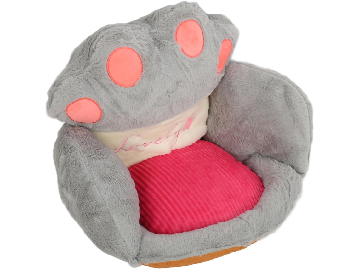 Almofada Fofa Em Formato De Gato, Com Metade Do Tamanho Ideal Para Cadeira De Escritório Almofada Grossa O Chão, Quarto