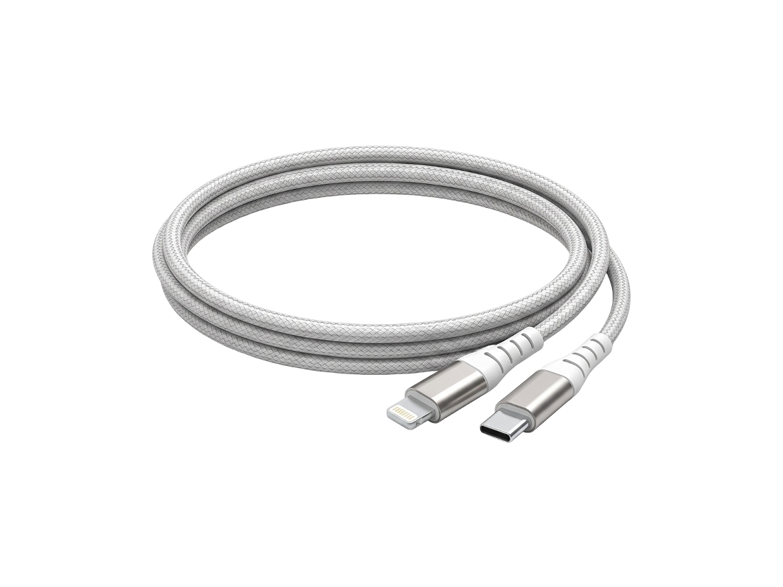 Cabo Usb c para Lightning Mfi 3a Power Delivery 60w Reforçado Trançado 2m FORCE POWER