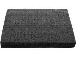 Bloco De Remplissage Em Mousse Cubique Noire 1 Peça, Écume