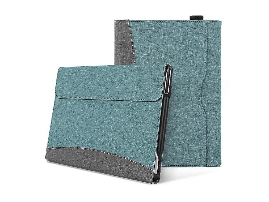 Capa de couro com textura de tecido Webake para tablet Microsoft Surface Go 3/2/1