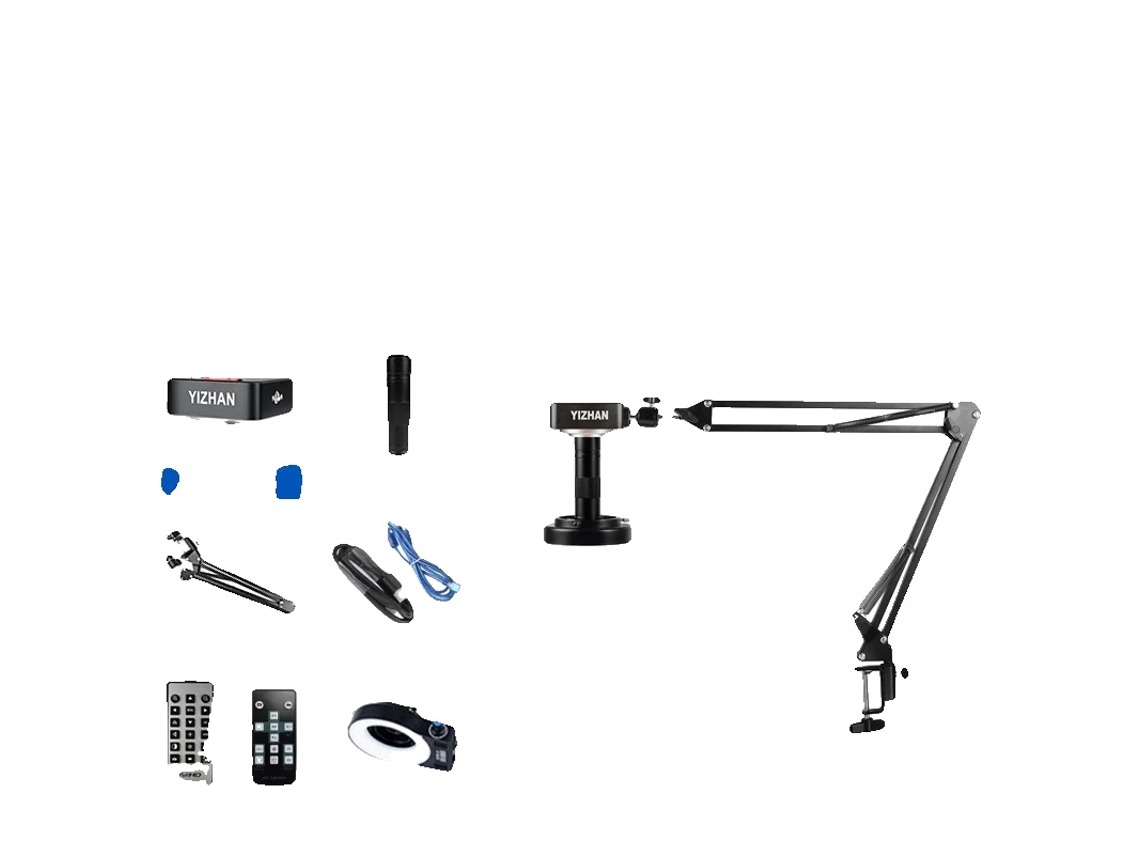 Microscópio Digital, Ampliação De 150x, Conectividade Hdmi E Usb, 4011 60mp 4k Kit A