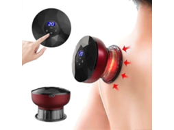 Conjunto De Terapia Com Ventosas Elétricas, Massageador Inteligente A Vácuo 3 Em 1, Massageador Gua Sha Recarregável, Ventosas