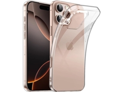 2026 capa Clara Fina de Silicone Gel Transparente para Iphone 16 Pro